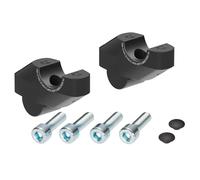 Rialzo manubrio con offset 30 mm di altezza, 21 mm posteriore, nero per Honda...