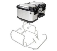 Hepco & Becker Supporto Valigie Cutout con set valigie Xplorer