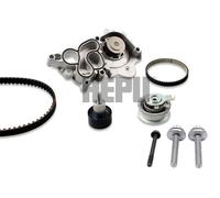 HEPU PK06651 Pompa acqua + Kit cinghie dentate per AUDI,SEAT,SKODA,VW