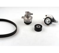 HEPU PK09640 Pompa acqua + Kit cinghia Poly V per NISSAN,OPEL,RENAULT,VAUXHALL