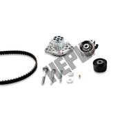 HEPU PK10893 Pompa acqua + Kit cinghie dentate per ALFA ROMEO,CHRYSLER,FIAT,JEEP