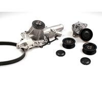 Pompa dell'acqua + kit cinghia trapezoidale PK15380 HEPU per MERCEDES-BENZ VIANO