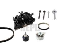 HEPU Pompa Dell'Acqua + Kit Cinghia Dentata Per VW Golf VII 5G1 BE1 1.4 TSI BQ1