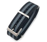 HEPUP 20mm 21mm Nylon Nato WatchBand Speciale Per Omega Watch Seamaster 007 Commander James Bond Cinturino In Tela Morbida, 21mm, agata