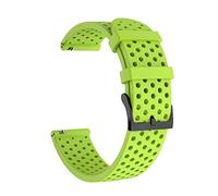 HEPUP Cinturino in silicone per orologio da 20 mm per cinturino fitness SUunto 3 per cinturino da polso Polar Ignite/2/Unite (colore: verde, taglia: per suunto 3 fitness)