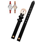 HEPUP Moda Cinturino in vera pelle per fossile ES4340 ES4119 ES4000 3745 3861 4026 Donne braccialetto cinturino da polso 8mm con vite, 8mm, Agata