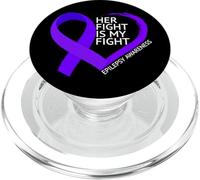 Her Fight Is My Fight Epilepsy Awareness Month 2026 PopSockets PopGrip per MagSafe