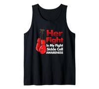 Her Fight Is My Fight - Nastro Bordeaux per la consapevolezza delle Cellule falciformi Canotta
