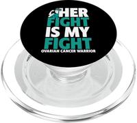 Her Fight Is My Fight Shirt Consapevolezza del cancro ovarico PopSockets PopGrip per MagSafe