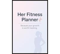 Her Fitness Planner & Journal for Women: Workout Log Book for Tracking, Progress, and Achieving Your Wellness Goals | Track Meals & Weight Loss, ... Teens, Adults, Seniors, Birthday & Christmas