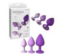 Her Little Gems Trainer Set 3 pz plug anale con gioiello