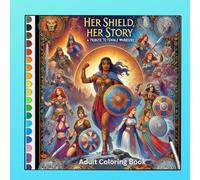 Her Shield, Her Story: A Tribute to Female Warriors, Adult Coloring Book