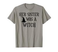 Her Sister Was a Witch Bro My Sister's a Witch Sister Witchy Maglietta