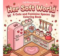 Her Soft World: A Cute and Feminine Spaces Coloring Book