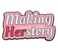 Her Story - Spilla smaltata per abiti da donna, Klein, Metallo non prezioso