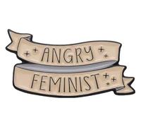 Her Story - Spilla smaltata per abiti da donna, Klein, Metallo non prezioso