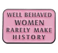 Her Story - Spilla smaltata per abiti da donna, Klein, Metallo non prezioso