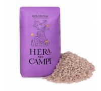 Hera nei campi Riso ROSAE Integrale Nero Raffinato a Pietra, 1 kg | Riso integrale