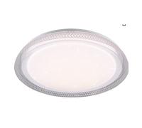 Trio-Leuchten Plafoniera LED Heracles Ø 38 cm temperatura di colore regolabile Bianco