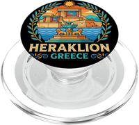 Heraklion Grecia Viaggio Souvenir Città Regalo PopSockets PopGrip per MagSafe
