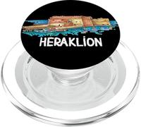 Heraklion Grecia Viaggio Souvenir City Landmark Gift PopSockets PopGrip per MagSafe