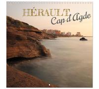 Hérault Cap d'Agde (Calendrier mural carré 2027 30x30 cm) Calendrier double avec
