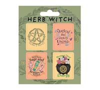 Herb Witch - Set di adesivi in vinile