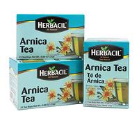Herbacil Tè alle erbe di arnica, miscela di erbe, senza caffeina, completamente naturale, confezione da 3 x 25 sacchetti per scatola (75 bustine di tè), 0,8 once ciascuna