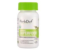 Herbadiet Organic Super Greens Superfood 60 capsule, potenziatore...
