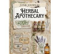 Herbal Apothecary Junk Journal: High Quality Illustrations Of Flowers, For Ephemera, Collage Art, and More.