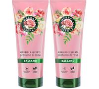 Herbal Essences Balsamo Morbidi e Lucenti, per Capelli Secchi, Con Essenza di Rosa, Vegano 200ml (Confezione da 2)