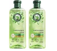 Herbal Essences Shampoo fortificante con aloe, 350 ml, per pulire e idratare i capelli molto secchi (Confezione da 2)