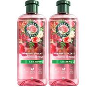 Herbal Essences Shampoo Morbidi e Lucenti, per Capelli Secchi, Con Essenza di Rosa, Vegano 250ml (Confezione da 2)