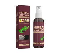 Herbal Gray Hair Spray, spray per capelli alle erbe contro capelli grigi, balsamo per capelli e erbe aromatiche, spray naturale per la cura dei capelli dal bianco al nero, 100 ml (1 pezzo)