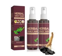 Herbal Gray Hair Spray Spray per capelli erbe, balsamo per capelli grigi, spray per capelli grigi, spray per capelli da bianco a nero, liquido