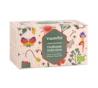 Herbal Products NEAVITA COFANETTO BIO ROSA QUADRATO 27 TISANE ASSORTITE ALL DAY COLLECTION