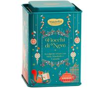 Herbal Products NEAVITA INFUSO FIOCCHI DI NEVE FILTROSCRIGNO IN SQUARE TIN VERDE NATALE 12 FILTRI DA 3,5 G