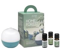 Herbal Products PURAE KIT HOME FOREST DIFFUSORE PIPER AGAVE 2 OLII ESSENZIALI BIO + 1 OLIO ESSENZIALE 5 ML