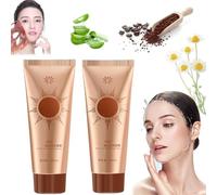 Herbal Spots Peel-Off Facial Mask, Whitening Spot Peel off Mask, Anti Wrinkle Peeloff Face Mask, Blackhead Remover Mask, No-Clean Tear-Off Peeloff Face Mask, Pore Tightenin (2Pcs)