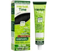 Herbal Time Henné Colore Capelli 7 Nero, 75 ml