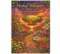 Herbal Whispers Color and Quiz Book Volume 3