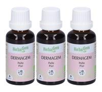 Herbalgem Dermagem Pelle Concentrato di Gemme Fresche Gocce 30 ml Spra
