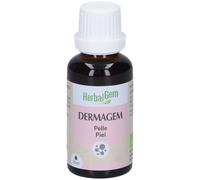 Herbalgem Dermagem Pelle Concentrato di Gemme Fresche Gocce 30 ml Spra