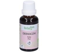 Herbalgem Dermagem Pelle Concentrato di Gemme Fresche Gocce 4x30 ml Sp