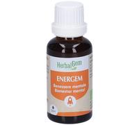 Herbalgem Energem Benessere Mentale Concentrato di Gemme Fresche Gocce