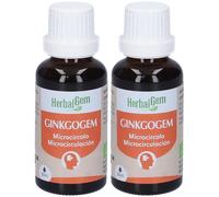 Herbalgem Ginkgogem Microcircolo Concentrato di Gemme Fresche Gocce 2x
