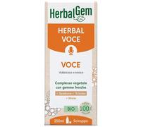 Herbalgem Herbal Voce 250 ml Sciroppo Bio Addolcisce e Lenisce la Voce