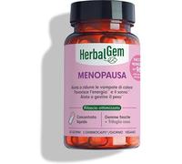 Herbalgem Menopausa 30 Capsule Integratore per Ridurre Vampate di Calore e Favorire il Sonno