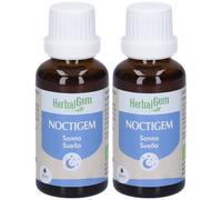 Herbalgem Noctigem Sonno Concentrato di Gemme Fresche Gocce 2x30 ml