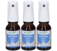 Herbalgem Noctigem Sonno Concentrato di Gemme Fresche Gocce 3x15 ml